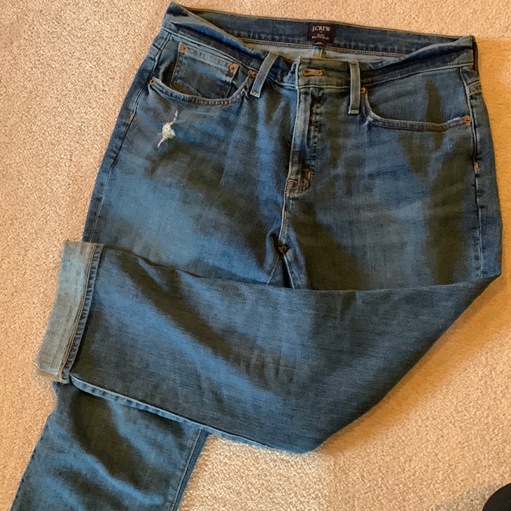J crew boyfriend jeans